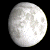 Moon Phase = 0.3677 Waxing Gibbous