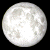 Moon Phase = 0.5336 Full Moon