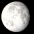 Moon Phase = 0.6048 Waning Gibbous