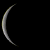 Moon Phase = 0.9040 Waning Crescent