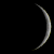 Moon Phase = 0.0789 Waxing Crescent