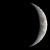 Moon Phase = 0.1093 Waxing Crescent